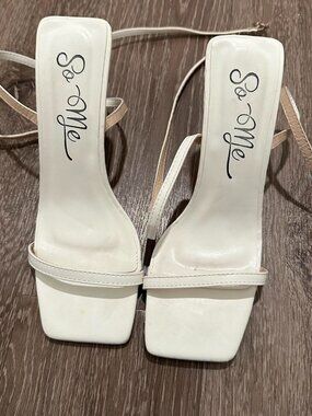 Women's White Sandals
